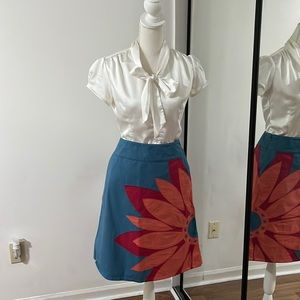 Boden Flower Skirt with Pockets